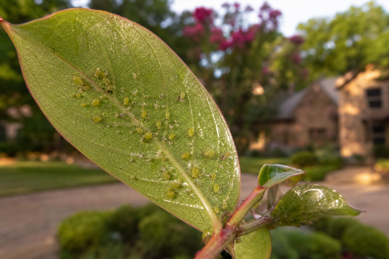 Crape Myrtle Aphids Fort Worth: August Treatment Guide